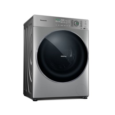 松下XQG100-S139 10公斤光动银 高温除菌 一键智洗 中途添加衣物 高效变频电机 滚筒洗衣机