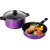 昕尔泰XINERTAI--保温杯系列厨具锅子系列水杯(紫色铁锅两件套)第5张高清大图