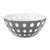 意大利guzzini 原装进口创意小吃碗家用水果碗甜品碗沙拉碗幻影波点碗 国美厨空间(灰 大号)第5张高清大图