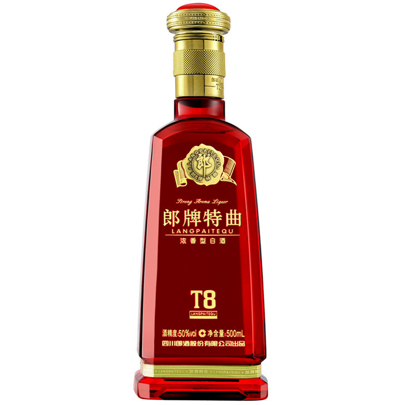 郎酒郎牌特曲t850度500ml单瓶浓香型白酒一支