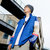 Adidas阿迪达斯男装新款运动服跑步健身透气薄款立领开衫棒球服休闲春秋衫夹克外套GL0401(蓝色 XL)第4张高清大图