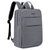 商务背包男士双肩包新款旅行包休闲书包简约时尚电脑包(灰色)第4张高清大图