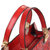 迪阿伦新款女包女士手提包经典中国风单肩斜挎包潮流复古淑女手挽包(红色)第4张高清大图