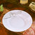 浩雅 景德镇陶瓷盘餐具套装骨瓷8英寸深盘家用盘子金丝玫瑰 4件装金丝玫瑰(白色)第3张高清大图