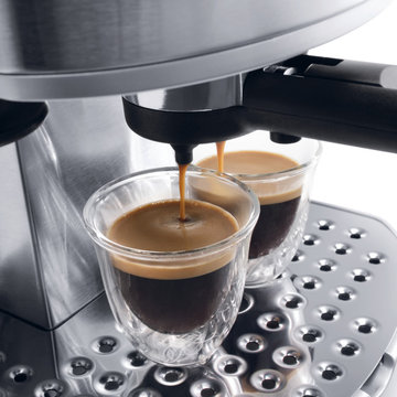 德龙（Delonghi） EC330S 泵压式咖啡机 家用 商用 意式 半自动咖啡机