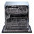 康宝(canbo) XWJ8-QC1 8套 嵌入式 洗碗机 全黑钢化玻璃面板 黑第4张高清大图