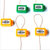 忠杰美RJ-207扎带锁颜色多选注：该商品起售数量为500个 未达到起售数量拒绝发货(黄色)第2张高清大图