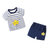 男童短袖套装纯棉半袖夏装夏季宝宝儿童小(TZ628 80cm)第2张高清大图