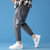 传奇保罗蓝色牛仔裤男夏季薄款2021年新款裤子潮流牌直筒宽松男士休闲长裤（M-4XL）812301(灰黑色 M)第4张高清大图