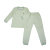 良良 纯棉圆领套装 LDQZ1404(灰绿色 80cm)第2张高清大图