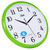 康巴丝时尚创意客厅钟表挂钟静音简约时钟C2246(绿色)第2张高清大图