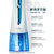 美的(Midea) 小蓝鲸牙齿清洗冲牙器MC-BJ0101 便携式洗牙神器家用 水牙线 洗牙器 洁牙器 非电动牙刷(蓝色 热销)第3张高清大图