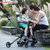 DELAMA德拉玛双向婴儿推车轻便高景观防侧翻可折叠翻避震儿童手推车(黑色 版本)第4张高清大图