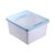 10公斤大容量密封防虫面粉收纳盒 家用防潮储米桶 多功能翻盖米桶(10公斤蓝色)第5张高清大图