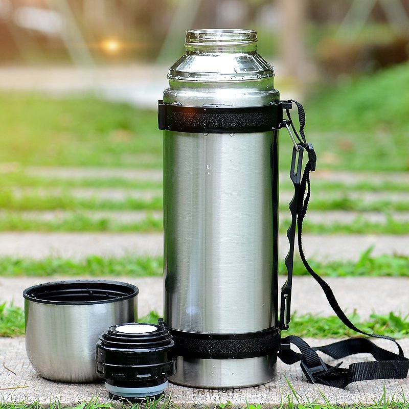 保温杯大容量男女士暖水瓶不锈钢户外保温壶便携车载旅行水杯水壶4993