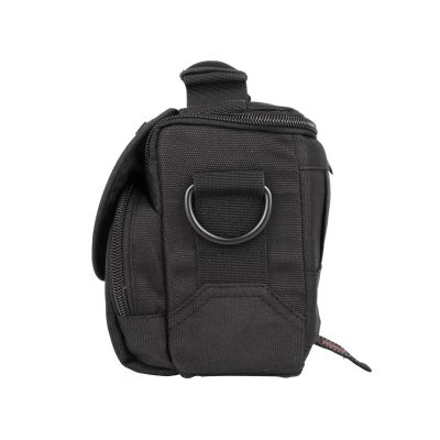 宝罗（Paull） BL-1025摄影单肩包（黑色）（选用高密度耐磨防水面料；可放一台单反相机一支短镜头及适量配件。)