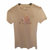 阿迪达斯女装 2016夏新款运动休闲短袖圆领T恤AZ9462 AZ9463(褐色 XL)第5张高清大图