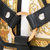 Versace范思哲 男士织物配皮颈部挂包手机包套 DP88431 DNYST6(5B02L 黑色BaroccoMosaic印花)第10张高清大图