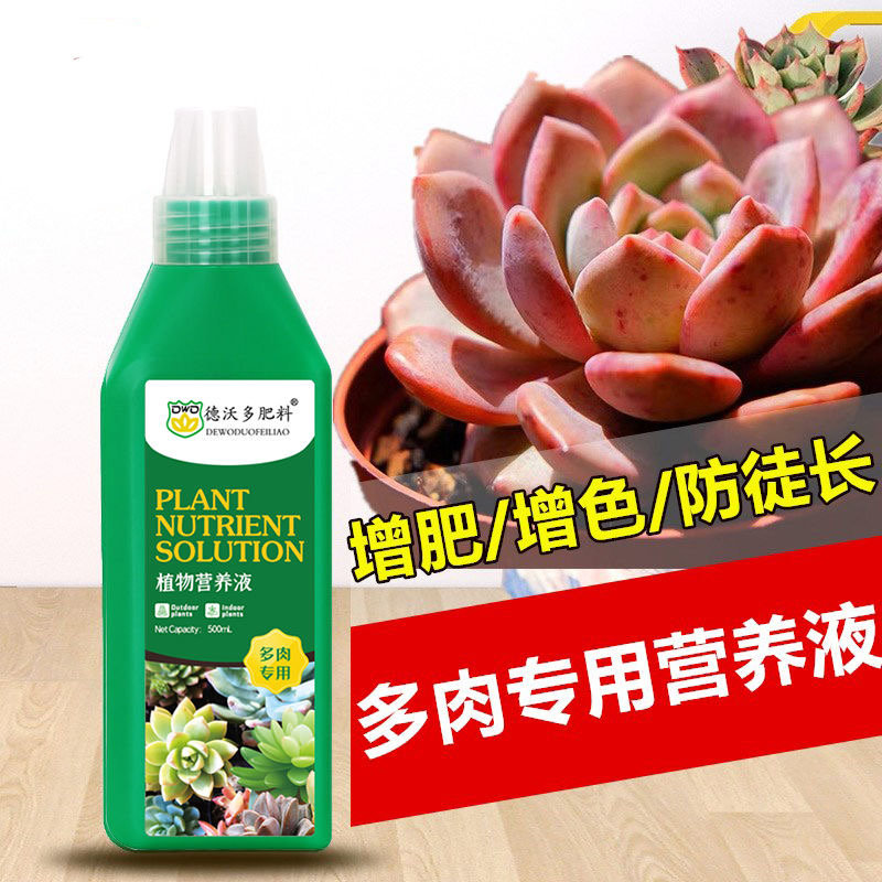 德沃多肥料多肉营养液专用型肉嘟嘟通用型花肥料盆栽植物液体肥生根