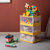 叮叮会家用收纳箱儿童玩具整理乐高箱可折叠带滚轮收纳(绿色 一个装)第3张高清大图