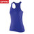 spiro 运动内衣瑜伽背心女跑步健身速干透气上衣休闲运动T恤S281F(蓝紫色 XXL)第5张高清大图