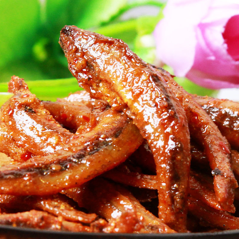 小鱼仔鱼零食麻辣香辣小鱼干40袋