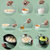 空气炸锅专用夹子配套工具网红厨房用品防烫烧烤食品夹防滑夹提盘(浅绿色提盘夹+取碗器+手套)第4张高清大图