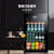 美的(Midea) 酒柜95升 茶叶柜冰吧 家用办公冰柜冷柜 立式冷藏柜保鲜柜展示柜（黑色）JC-95GMA(E)(黑色 95升)第2张高清大图