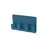 创意粘贴式手机充电支架 家用墙壁无痕收纳挂架插头挂钩免打孔(深蓝)第5张高清大图