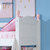 喜梦宝子母床上下床高低床公主床实木双层床组合功能床儿童床女孩(乳白色 1.5米子母床（梯柜）)第5张高清大图