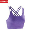spiro 运动内衣瑜伽服夏季晨跑服运动背心健身服专业跑步服S274F(紫色 S)