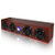 第 一眼 X11 多媒体音箱 台式机笔记本电脑USB桌面低音炮木质音响(红木纹)第3张高清大图