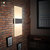 东联LED壁灯床头灯客厅卧室阳台过道楼梯创意简约现代墙壁灯B20(暖光16W大号白色)第3张高清大图