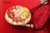 饽乡源国潮胶东结婚喜饽饽中式蛋糕结婚盆鱼贺喜拜天地花样大馒头订婚花糕馍(相亲相爱玫瑰款28cm/3.5斤)第2张高清大图