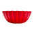 意大利 Guzzini进口花瓣小吃沙拉碗创意水果盘果篮食物盘 国美厨空间(红 25CM)第4张高清大图