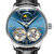 宾格（BINGER）手表男士机械表镂空个性全自动机械表防水时尚腕表(本色蓝面皮带)第2张高清大图