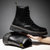 2022秋季马丁靴高帮潮流靴子新款靴英伦风黑色男士皮靴  SXPMM9801(SXPMM9801黑色 40)第5张高清大图