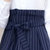VEGININA 韩版条纹衬衫名媛气质九分裤时尚两件套 D6112(图片色 XXL)第5张高清大图