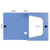 及至 JZ5602加厚档案盒35mm(蓝色)第3张高清大图