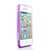 亿色 (ESR) 手机保护套保护壳外壳外套苹果iPhone4/4S纯色硅胶（淡紫色）（赠贴膜）第2张高清大图