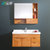 品典卫浴柜 实木橡木浴室柜组合洗脸盆柜 现代简约 田园风格 X006(原木色 1米含镜柜送龙头下水)第2张高清大图