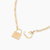 拉花纹项链简约时尚独特 · 查理项链 18k镀金(金色 链长：48cm)第4张高清大图