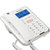 摩托罗拉(Motorola) CT203C 有线 电话机 白色 商务 大屏第5张高清大图