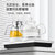 Seko新功 W34玻璃煮茶器家用全自动蒸汽煮茶壶喷淋式烧茶壶电茶炉第4张高清大图