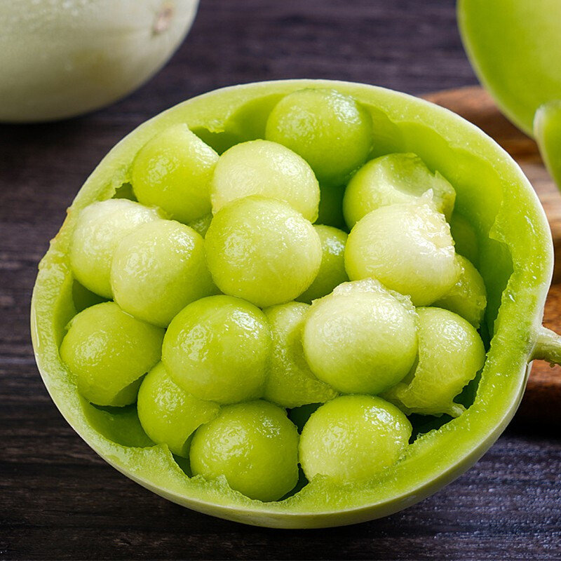 新鲜水果山东玉茹甜瓜5斤装约23个左右