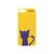 浦诺菲（pivoful）水晶系列iPhone5萌猫保护壳（深黄色）第5张高清大图