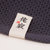 三利 精梳棉侘寂蜂巢浴巾 68×140cm 纱线交织沐浴裹身巾(墨灰色)第5张高清大图