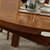冬巢 全实木餐桌 可伸缩折叠纯实木餐桌椅组合餐桌餐椅套装(柚木色 1.38米单桌)第4张高清大图