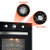 美的（Midea) EM0465SA-03SE 嵌入式烤箱 （65L 家用烘焙多功能）第2张高清大图