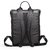 斐格男士双肩包韩版男旅行电脑包休闲时尚背包9009(黑色)第4张高清大图